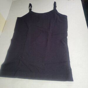 Shapermint Black Scoop Neck Shaping Cami # 62001 Size XXL